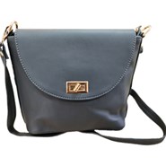 Real Soft Leather - Charcoal Grey Shoulder 